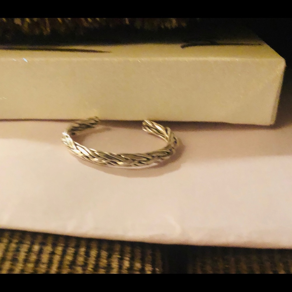 Sterling Silver .925 Cuff Bracelet 30 grams (Smoke Free Home) - Picture 7 of 8